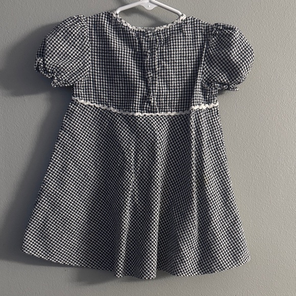 The Children's Place Black and White Checkered Dress - Picture 4 of 4